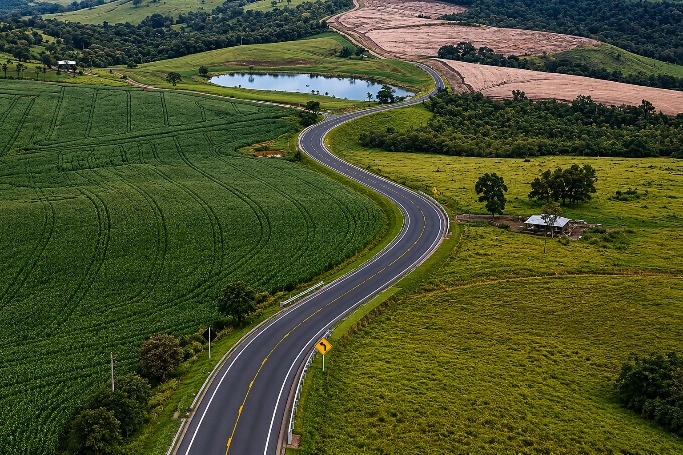 PR-364 entre Altamira e Laranjal